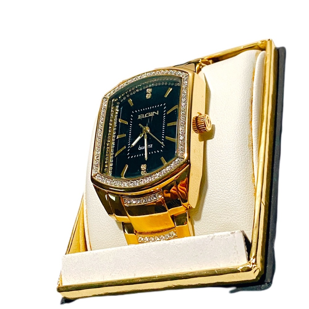 Men’s Iced Out Watch with real crystals!